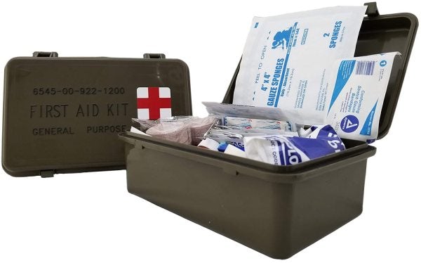 TASCA UTILITY SOFTAIR KIT PRONTO SOCCORSO FIRST AID CORDURA 500D FOLIAGE  GREEN EM6368FG EMERSON