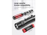 G15 V2.0 Fast Rechargeable 4200LM 5000mAh EDC Flashlight