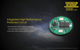 NL1835HP 18650-Based High Performance Rechargeable Battery
