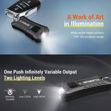 Mi2 40 LM LED Keychain EDC Flashlight