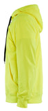 3449 2528 FLUORESCENT  HOODED SWEATSHIRT (Yellow or Orange)