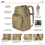 5.11 Tactical Rush 24 Backpack 37L
