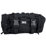 The Rapid Response Bag comes with easy to use M.O.L.L.E. Straps with snaps at one end to attach to a belt up to 5″ wide. It can be worn in any other location with additional Alice clips (not included). The kit comes shrink wrapped with contents list. It is a light weight quality designed bag with multiple compartments.