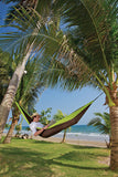 Double Travel Hammock Green