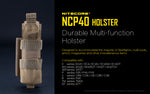 NCP40 Tactical Flashlight/Tool Holster
