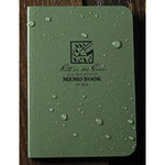 No. 954 Field Flex Memo Book 3 1/8 x 5 Green