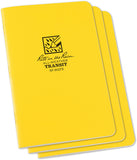 No. 301FX Transit Stapled Notebook 3 Pk 4-5/8 x 7 Yellow