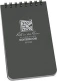 No. 835 Top Spiral Notebook 3x5 Gray