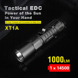 XT1A Compact EDC Flashlight 1000LM