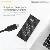 You electronics just got a new best friend! The Nitecore NB20000 power bank has an extraordinary 20,000mAh battery that can charge an iPhone 12 six times over! 