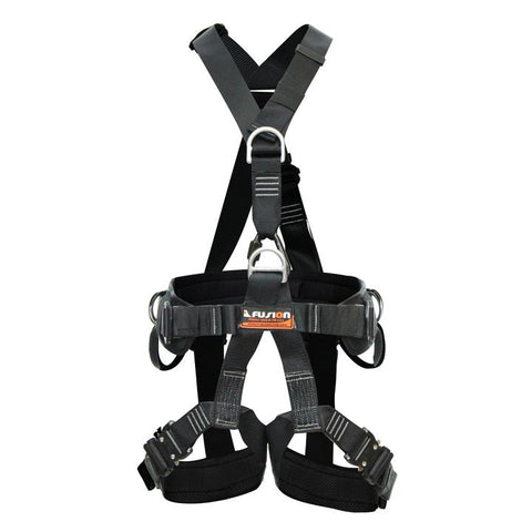 The TAC-Rescue is a heavy-duty rigging full body harness with Presto? quick-release steel waist and inside leg buckles. D-rings on the side/back/front are lightweight ergonomic aluminum. 