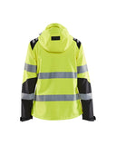 This hi-vis softshell was designed and built for women. A lightweight, breathable solution that will not hinder movement, this jacket is an ideal addition to your wardrobe. This jacket features water-resistant material, functional pocket design and a tailored cut for better fit and comfort on the job site.