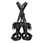 The TAC-Rescue is a heavy-duty rigging full body harness with Presto? quick-release steel waist and inside leg buckles. D-rings on the side/back/front are lightweight ergonomic aluminum. 