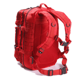 Our Tactical Trauma Kit #3 is all in one backpack with a spacious compartments for easy access to the contents. This backpack is designed and used by professionals, with cushioned shoulder straps to make the carrying load more comfortable to wear. Complete with the essentials but room for you to customize and make your own perfect med kit.